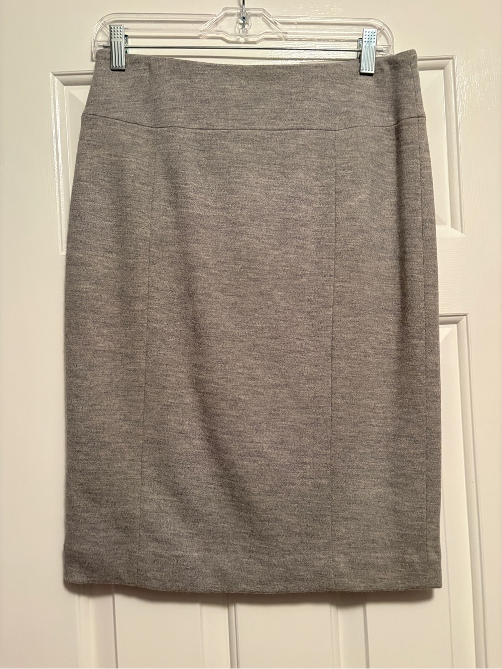 Ann Taylor Heather Gray Pencil Skirt